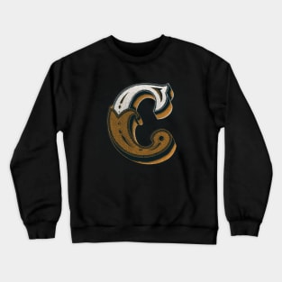 Alphabet "C" Crewneck Sweatshirt